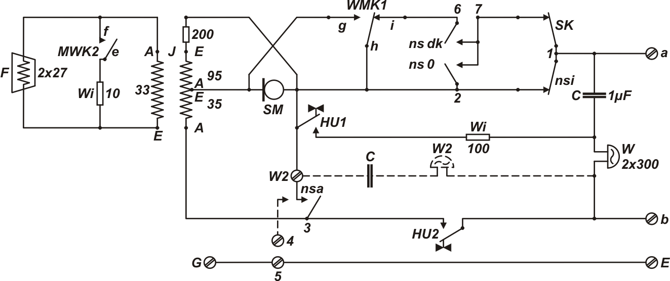 Schaltplan OM 33a Lorenz